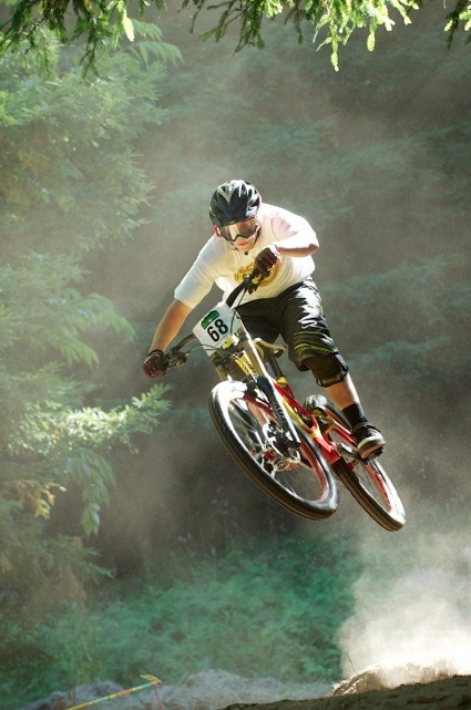 Mountain biker in action at the 2013 Skyline Sprint Warrior earlier this year.  